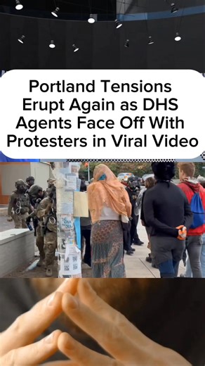 110K views · 1.5K reactions | THEH ARE NOT BACKING DOWN: DHS Agents Face Off With Protesters in Portland. | Sci-Tech Channel | Facebook