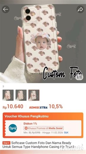 inspirasi softcase hp..custom foto keren✍️klik link untuk pesan