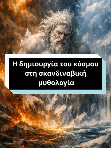 Η δημιουργία του κόσμου στη σκανδιναβική μυθολογία #σκανδιναβικήμυθολογία #μυθολογία #mythology #norsemythology