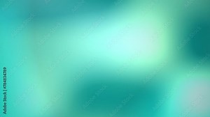 Blue and green gradient background. Seamless looping motion design. 4k Light leaks. Animated soft background