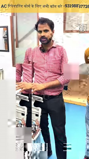 In class, the teacher explains the indoor components of an air conditioner: the evaporator coil cools the air, the blower fan circulates it, the filter traps dust, the thermostat controls temperature, and the control board manages the system. These parts work together to ensure efficient cooling. #AirConditionerComponents #IndoorACParts #HVACTechnology #CoolingSystem #ACRepair #HVACTraining #ACMaintenance #EfficientCooling #HVACEducation #ACTechnician #CareSkillsAcademy #csa Visit Us: https://ww