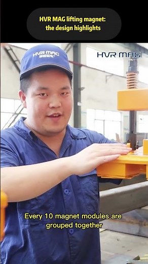 How this lifting magnet can improve steel plate loading and unloading efficiency?