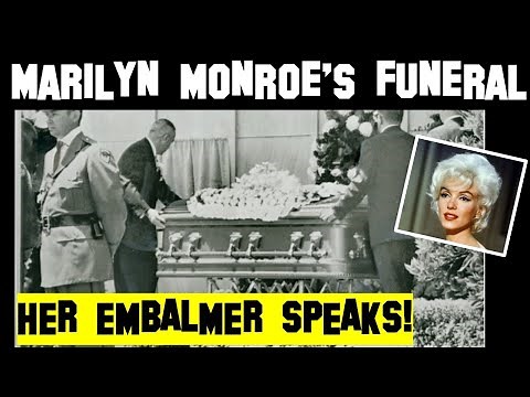 Marilyn Monroe's Funeral Embalmer speaks! What did JOE DiMaggio do!?