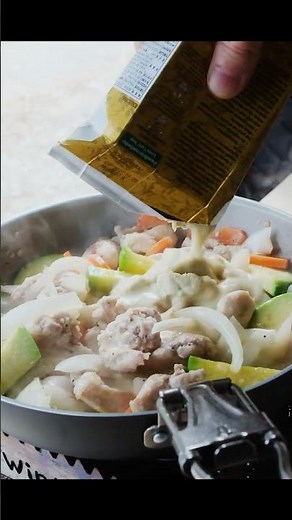 Thai Green Curry Recipe #EasyCampingMeals #CampingFood