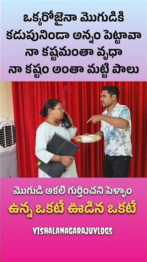 ఒక్కరోజైనా మొగుడికి కడుపునిండా అన్నం పెట్టావా