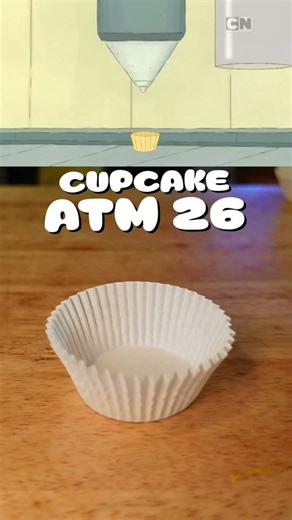 We Bare Bears cupcake ATM version 26! Sweet treats on demand! #shorts