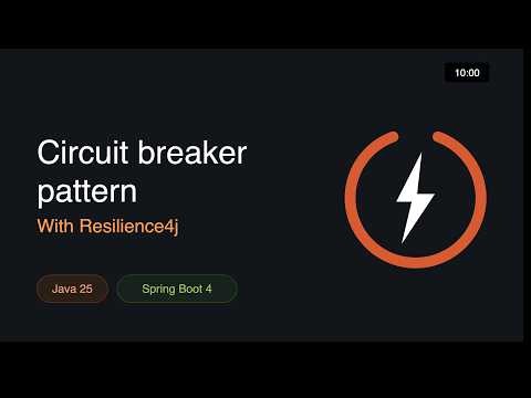 Spring Boot + Resilience4j: Circuit Breaker Pattern Explained in 10 Minutes