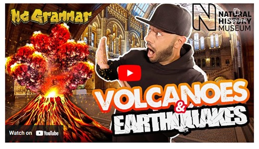 Activity: Volcano and earthquake challenge with MC Grammar | Natural History Museum