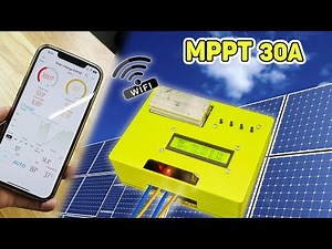 Make a MPPT Solar Charge Controller 30A use ARDUINO ESP32
