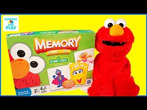Sesame Street Memory Game with Elmo