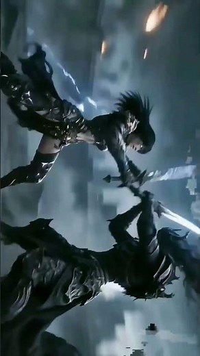 ⚡ Epic Electric Girl vs Monster Fight | Cinematic Battle Scene