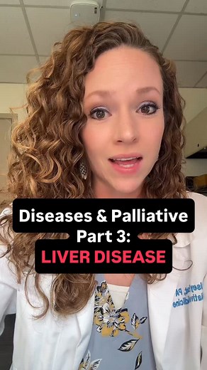 End stage liver disease can come with many complications. Palliative can help talk about these in advance, work with your team to manage symptoms, and support you! Things to talk about with Palliative in advance: -who will make your decisions if and when you get confused? Healthcare/Financial POA & POLST if appropriate -how do we make quality of life better? -when to insert a PleurX -when to get hospice on board -and more!! #liverdisease #cirrhosis #palliativecare #hospice #medicalknowledge #hea