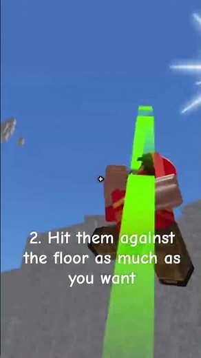 Tutorial on how to fling people #roblox