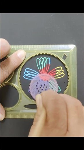 Drawing with design roller 💥✨💥✨ #art #youtubeshorts #drawing