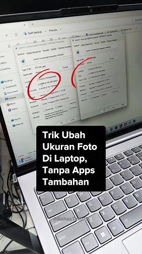 Cara Praktis Ubah Ukuran Foto di Laptop Windows