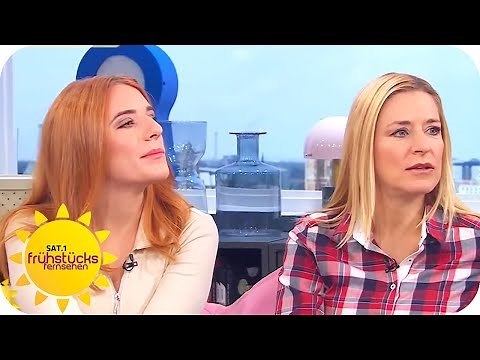 Mother-daughter duo Stefanie Hertel and Johanna Mross | SAT.1 Breakfast Television