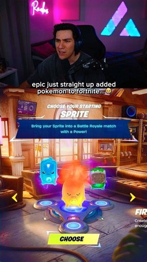THEY ADDED POKEMON TO FORTNITE