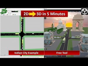 Turn SUMO to 3D Visualization for Any City in 5 Minutes – Free Tool (India Example)