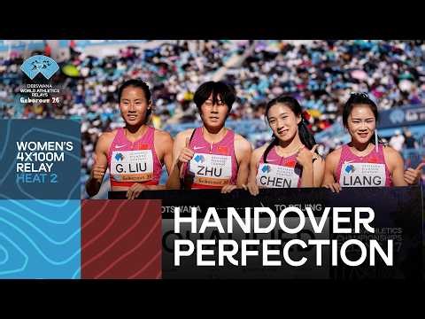 China secure Beijing qualification in women’s 4x100m | World Athletics Relays Gaborone 2026