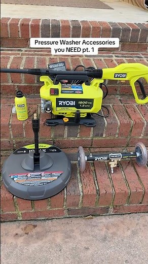 Top 3 RYOBI Pressure Washer Accessories!