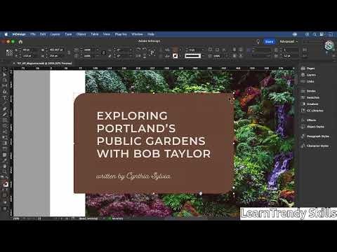 🔹 Adjusting Corner Options in Adobe InDesign 2024 | Essential Training