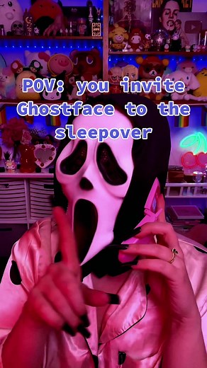 ASMR Sleepover with Ghostface: Scary Movie Edition