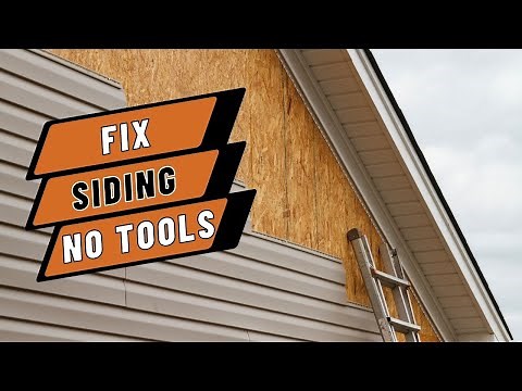 How to remove siding | Without Tools