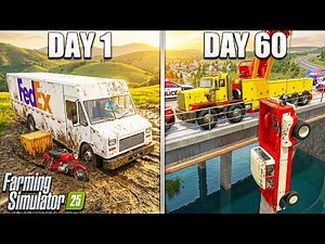 60 DAYS AGO I HAD NOTHING… NOW THIS | FARMING SIMULATOR 25
