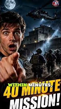 Mission That Killed America's #1 Enemy 🇺🇸 | 40-Minute Raid That Changed History
