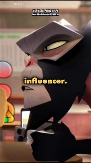 Gumball Roasted Influencers 💀 #gumball #tawog #shorts #cartoon