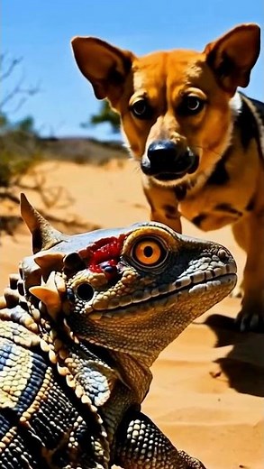 This Lizard Shoots Blood From Its Eyes!