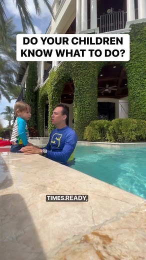 8.1K views · 206 reactions | ARE YOU PRACTICING WITH YOUR CHILDREN? Do they know what to do if they fall in the pool? | Superhero Swim Academy | Facebook