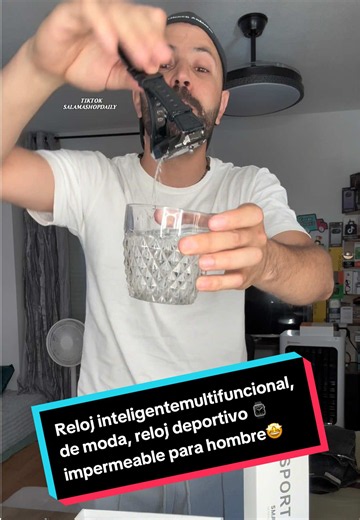 Reloj inteligente multifuncional impermeable para hombre y mujer