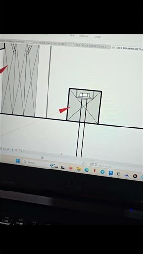 Revit Deck Framing Detail | Construction Detail #DeckFraming #RevitDetail #StructuralDetail