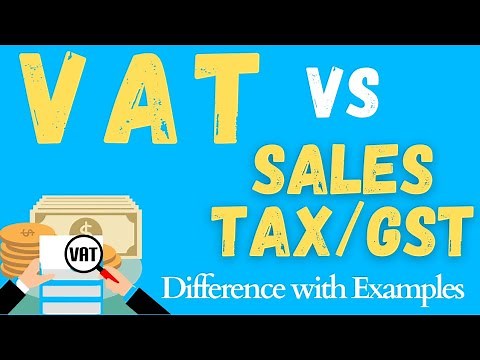 What is Value Added Tax | VAT vs Sales Tax