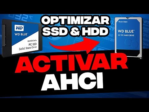 Como activar AHCI en la BIOS y en Regedit (OPTIMIZAR SSD y HDD PARTE 1)