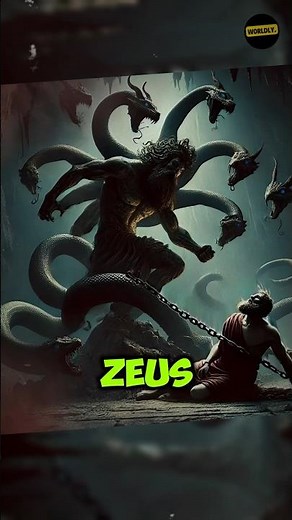 The Epic Battle of Zeus and Typhon: A Clash of Titans in Greek Mythology #greekmythology #mythology