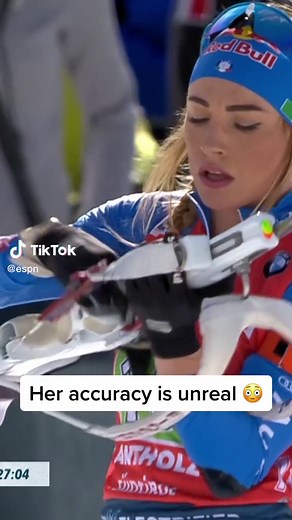 Her accuracy 😳👏 (via @biathlonworld) #biathlon #skill #accurate #wow #elite