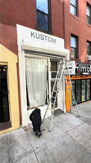 Custom Storefront Sign Painting | Before & After