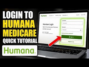 How to login to Humana Medicare - Quick Tutorial