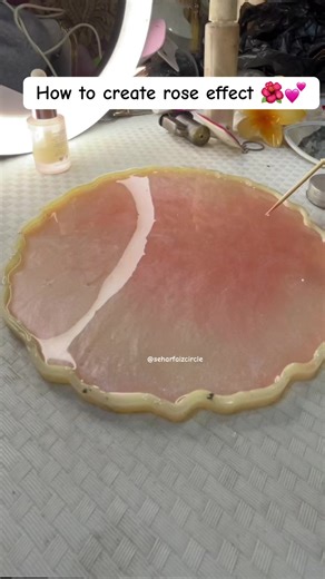 Create a Stunning Resin Rose Effect