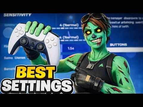 NEW Best Controller Settings + Console Sensitivity for Reload (Fortnite Tutorial)