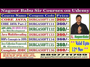 Nagoor Babu Sir Courses on Udemy
