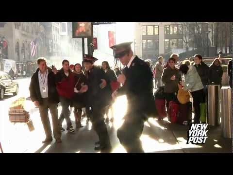 Salvation Army cadets dance for donations - New York Post