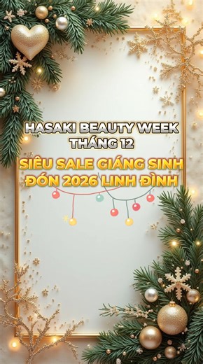 #𝗡𝗼𝘄𝐅𝗿𝗲𝗲𝟮𝗛 Trễ Tặng 100K – 292 Chi Nhánh ✨HASAKI BEAUTY WEEK THÁNG 12✨ ⏰Thời gian từ 1/12- 10/12/2025 👉GIÁ TỐT TẠI APP/WEBSITE HASAKI.VN: https://go.hasaki.vn/DA4C4D2CCC 🔥Hasaki Beauty Week chính thức đổ bộ với loạt deal hot hết nấc 🔥Từ chống nắng bán chạy, làm sạch giảm sốc, đến deal hot dưới 300K đủ cả. 🔥Giao nhanh 2H nhận hàng liền tay, không phải chờ đợi 🛒Hàng loạt ưu đãi cực hời đang chờ nàng tại Hasaki Beauty Week, nhanh tay chốt đơn! ➖➖➖➖➖➖➖ FREESHIP cho đơn từ 90K tại TP. H
