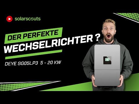 Overview and long-term experience with the Deye SG05LP3 low-voltage inverter