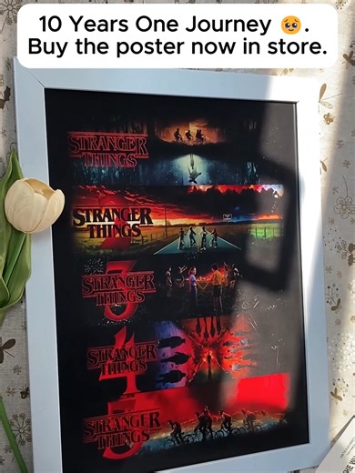 Explore All Seasons 1-5 Posters of Stranger Things