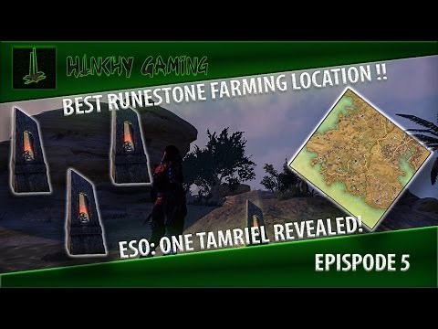 ESO: One Tamriel, Best Runestone Farming Location!! | Elder Scrolls Online