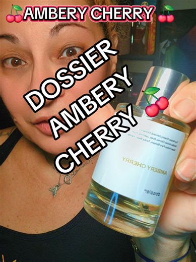 #TikTokCreatorSearchInsightsIncentive @Dossier Perfume Ambery cherry 🍒 you'll get compliments with this scent 💕 #dossier #dossieramberycherry #dossierperfumes