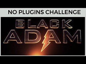 Black Adam Intro Animation || After Effects Tutorial